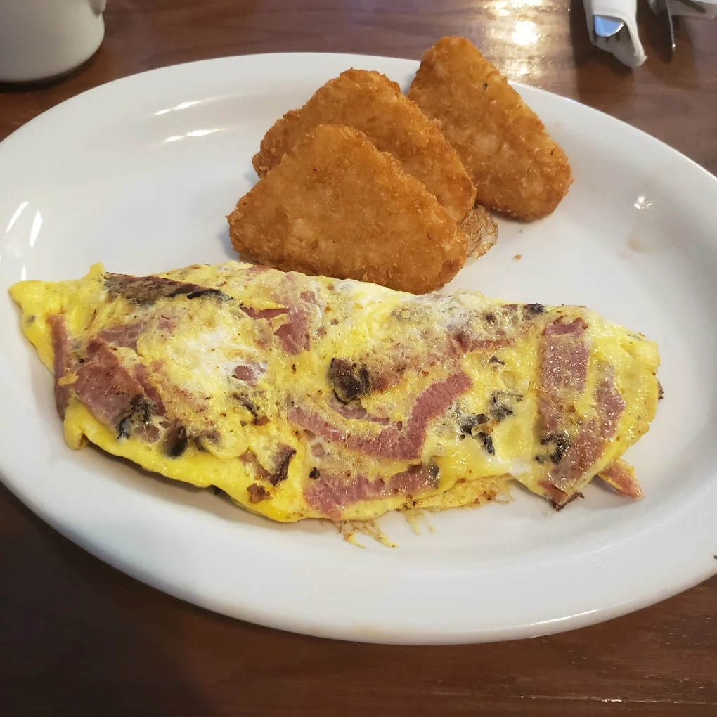 Generous portion plated